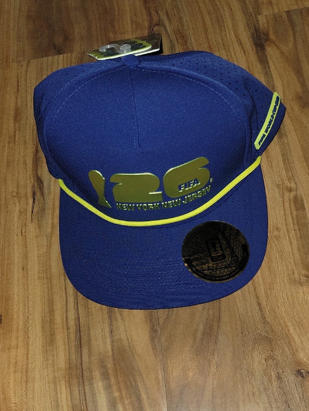 FIFA 125 New York/New Jersey Blue Snapback Hat